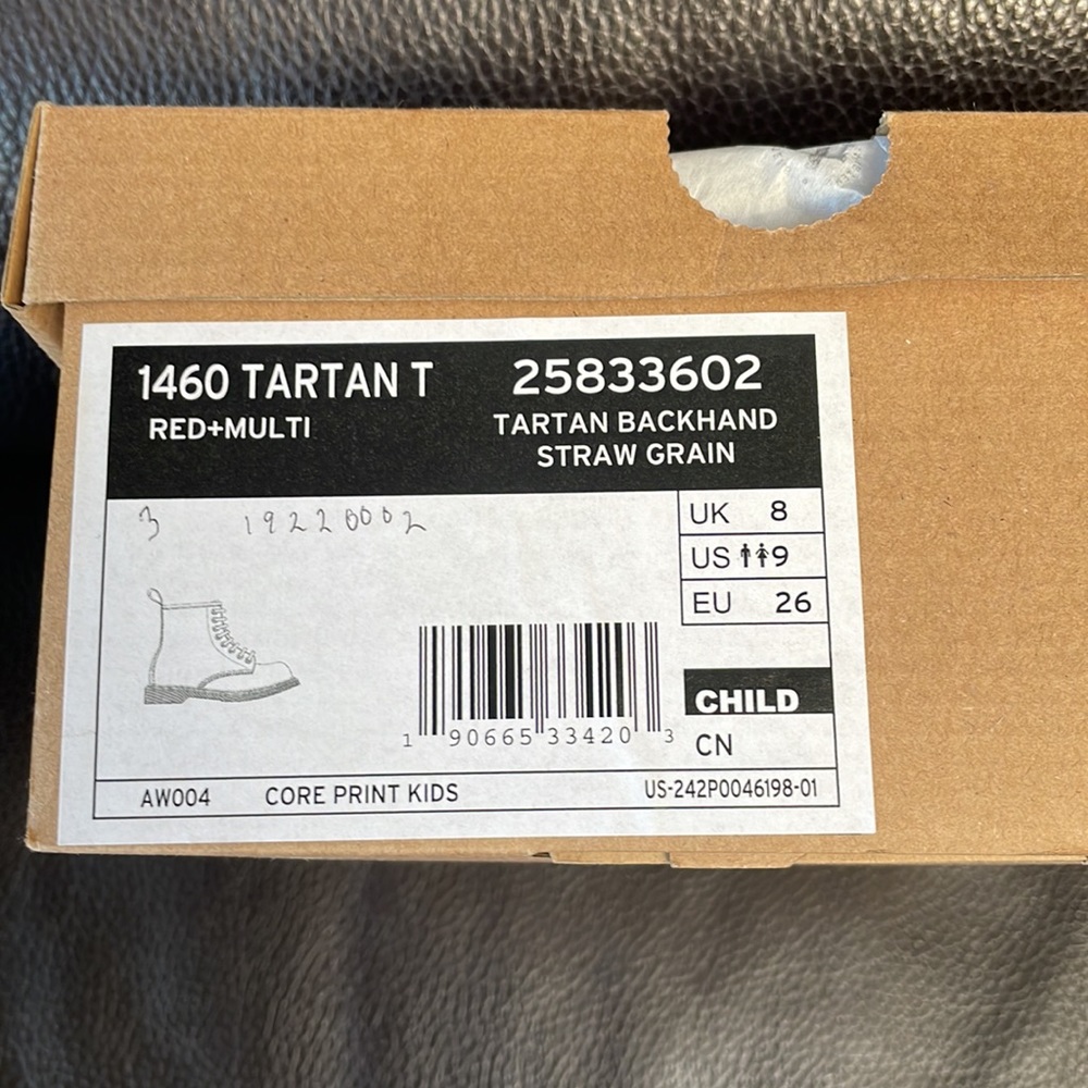 Doc Marten Tartan leather boots - Picture 5 of 5